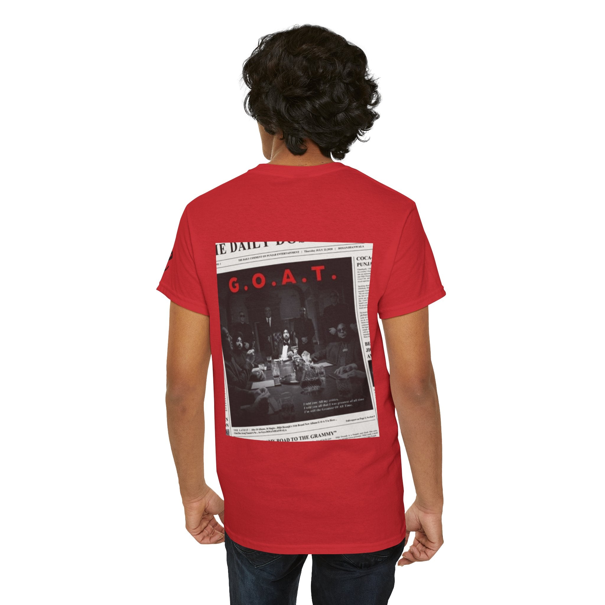 GOAT-TEE shirt (White, Black, Red, Navy)