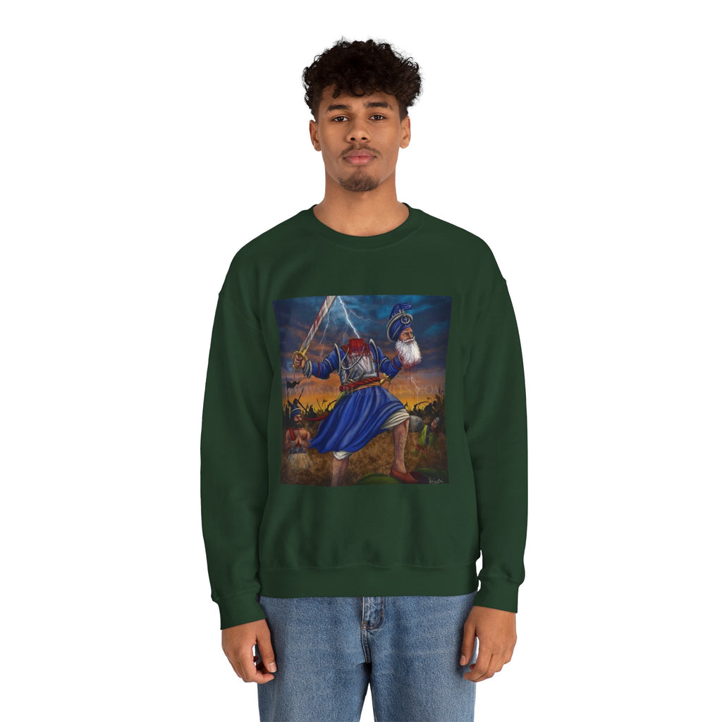 Baba Deep Singh Heavy Blend™ Crewneck Sweatshirt