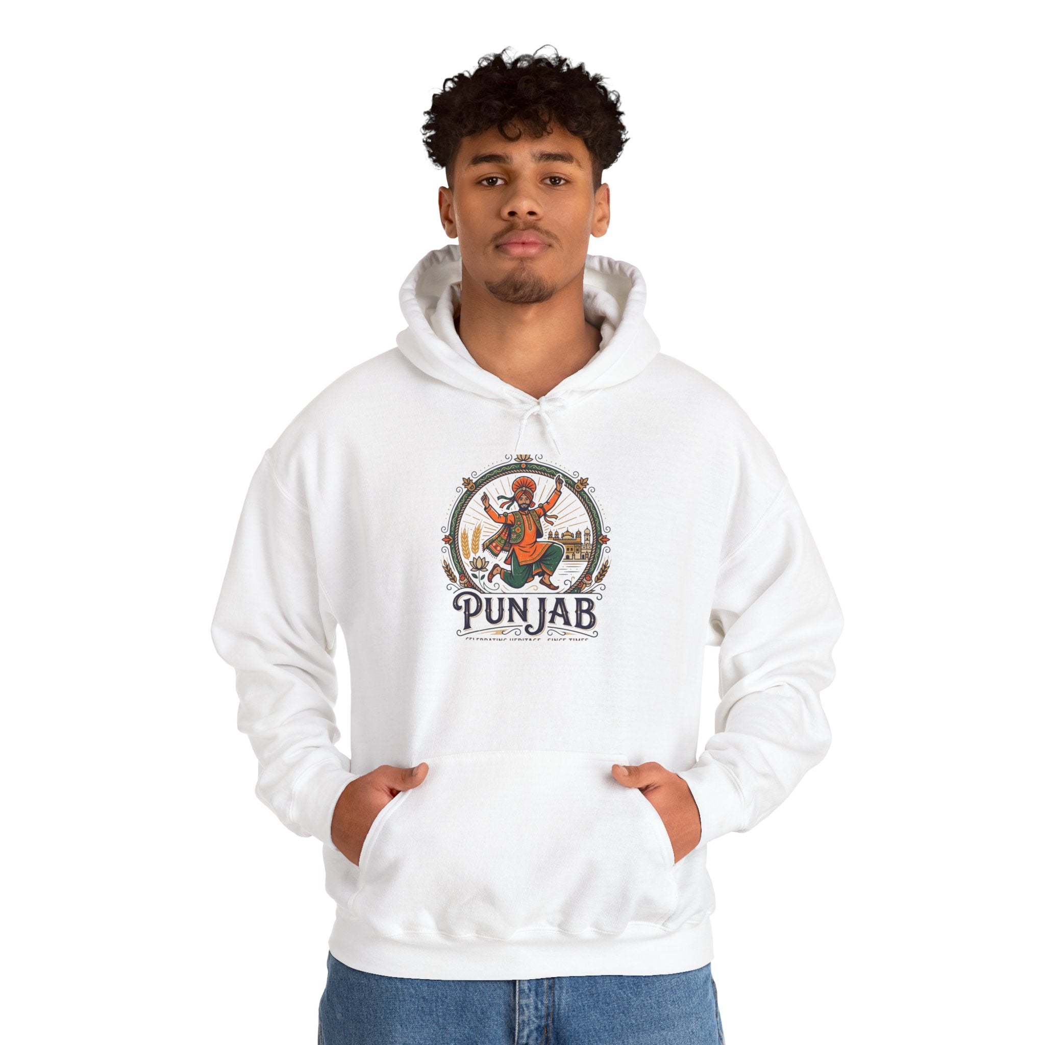 Heavy Blend Punjab Hoodie