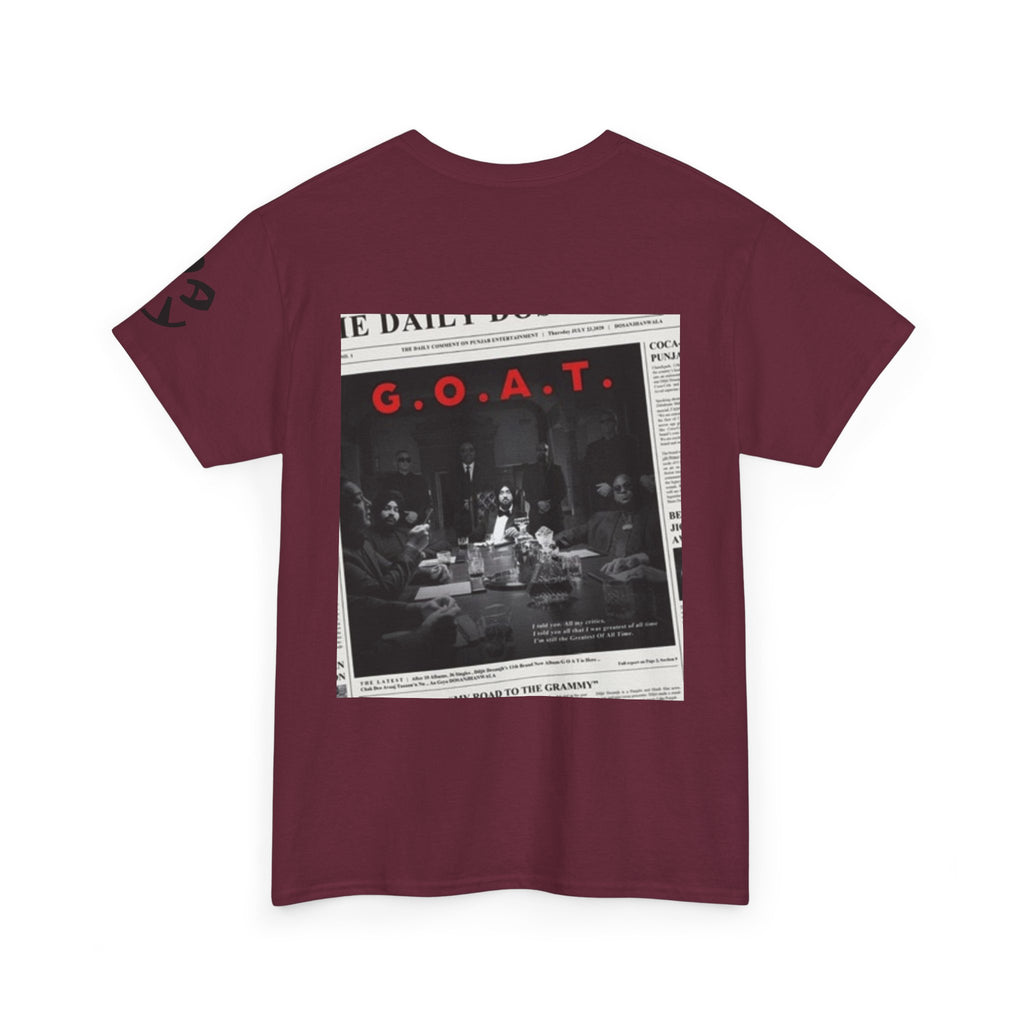 GOAT-TEE shirt (White, Black, Red, Navy)