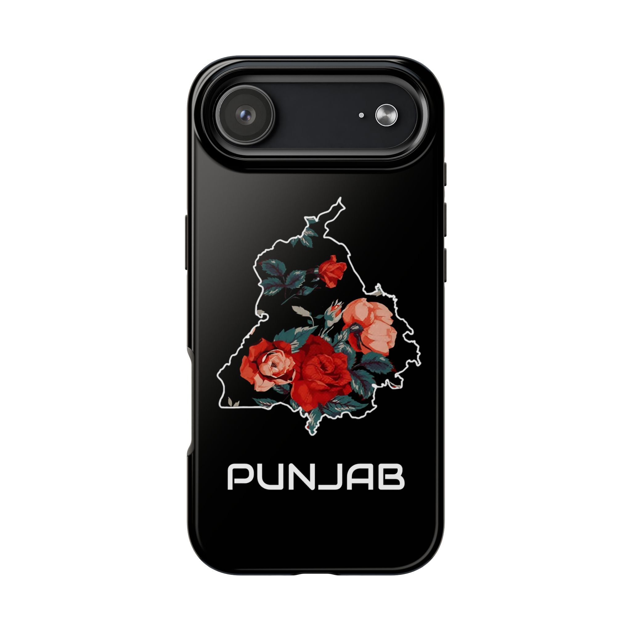 PUNJAB Tough Phone Case - Black