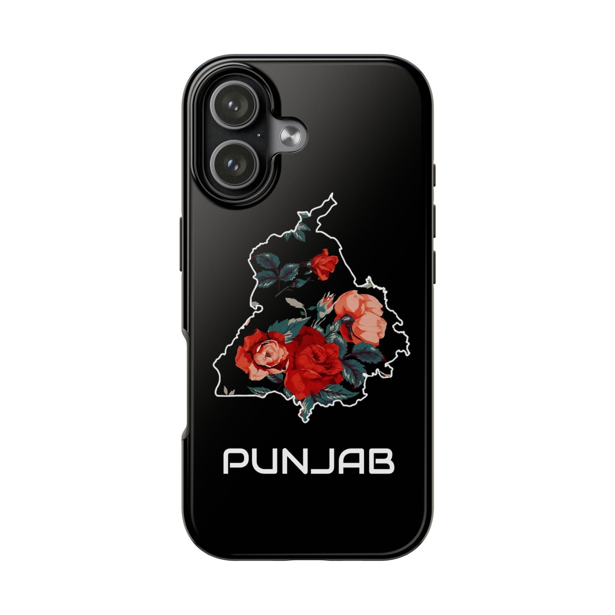 PUNJAB Tough Phone Case - Black