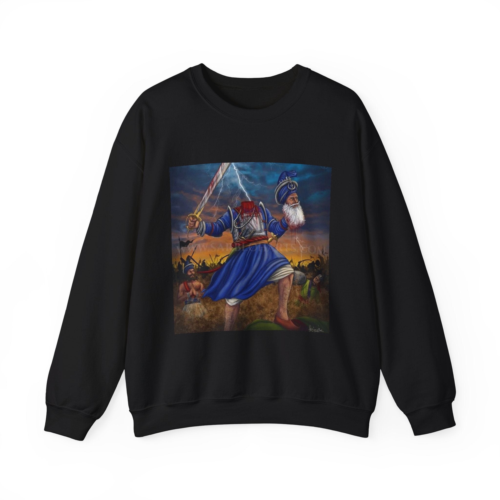 Baba Deep Singh Heavy Blend™ Crewneck Sweatshirt