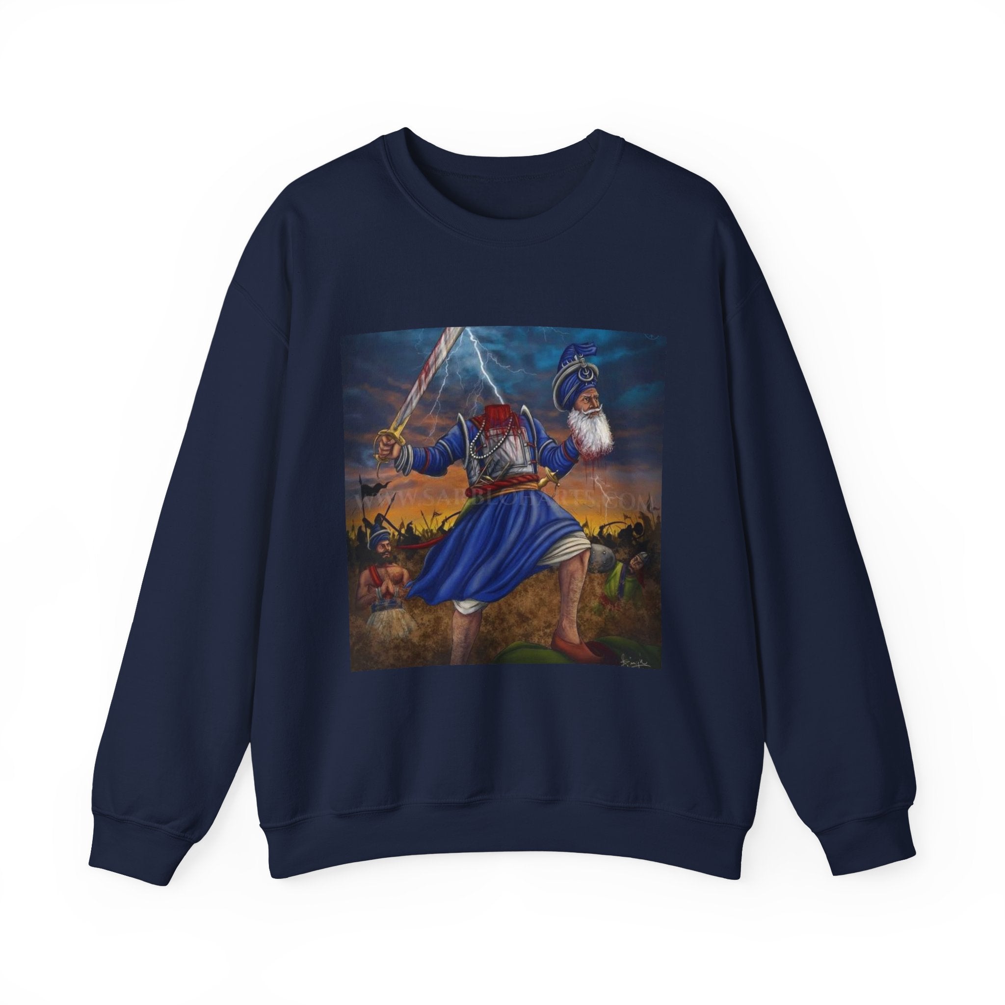Baba Deep Singh Heavy Blend™ Crewneck Sweatshirt