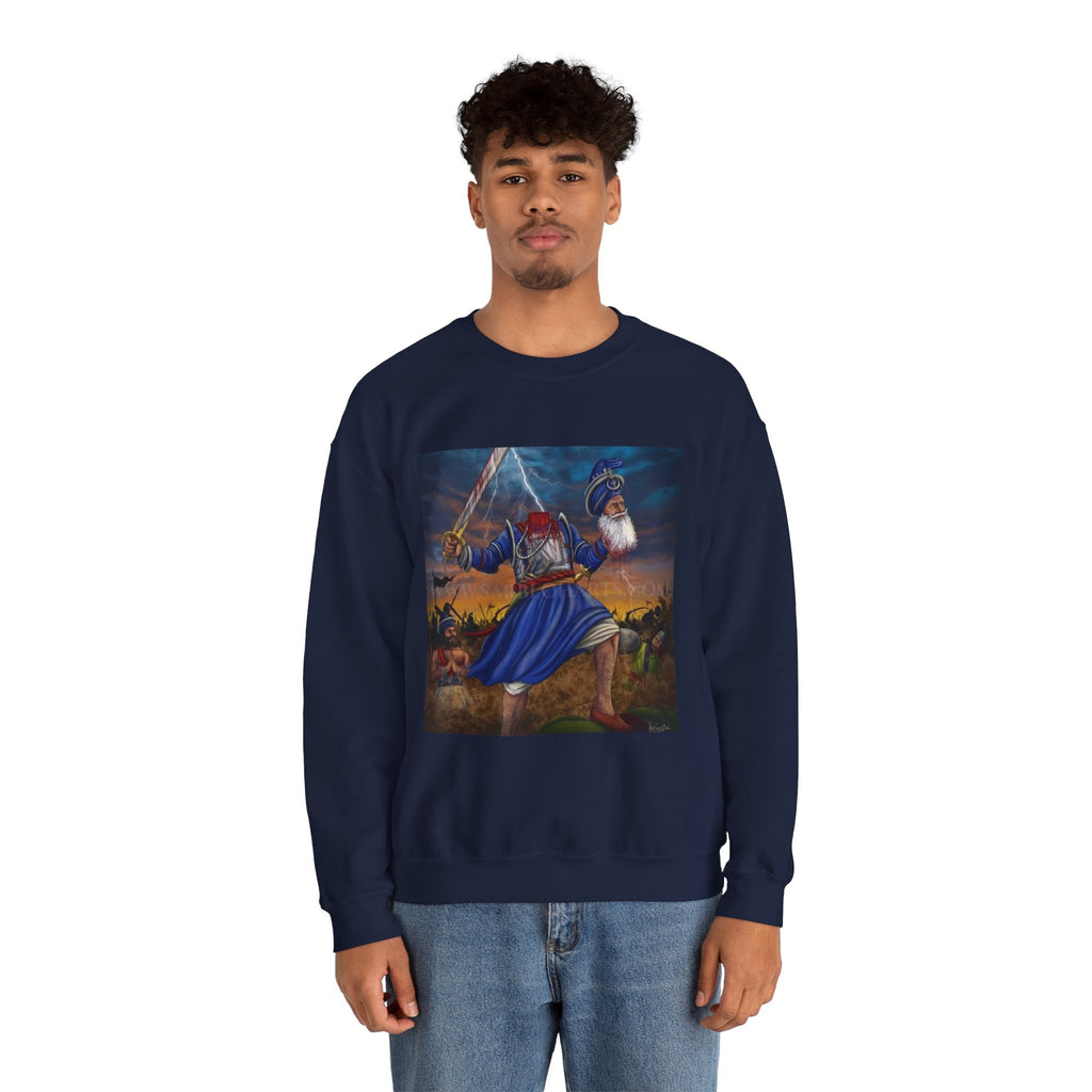 Baba Deep Singh Heavy Blend™ Crewneck Sweatshirt
