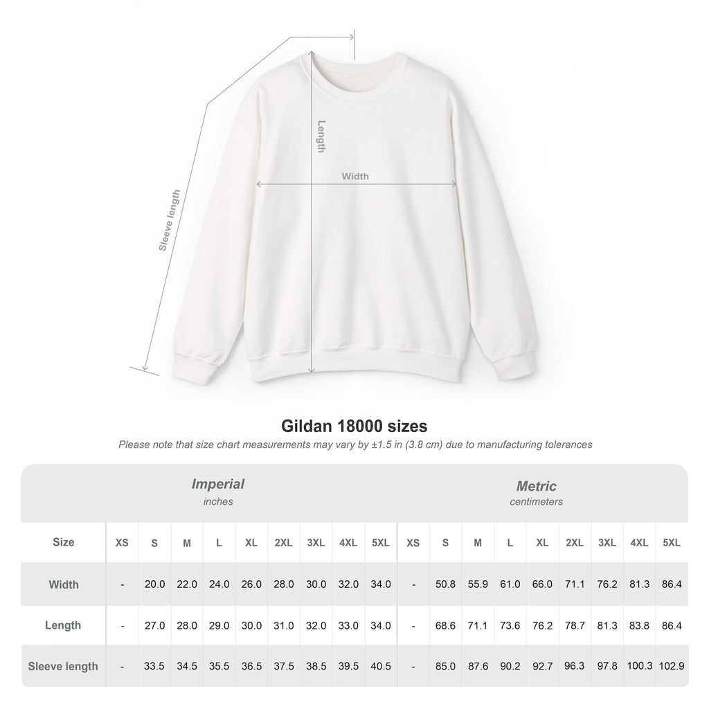 Baba Deep Singh Heavy Blend™ Crewneck Sweatshirt